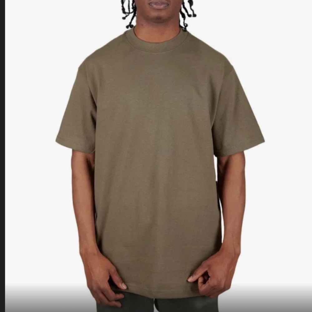 Shaka Oversized Olive Tee